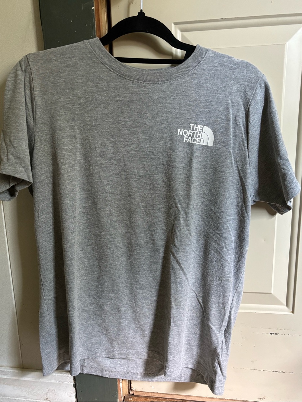 The North Face Gray Short Sleeve Logo Tee